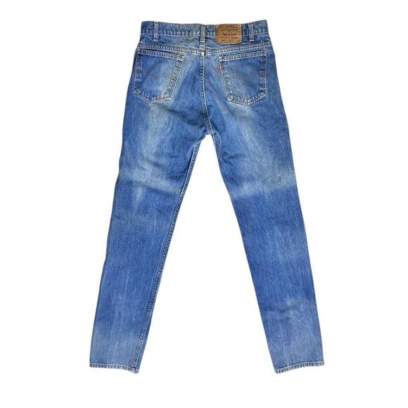 Levi’s Jeans 505-0215 Orange Tab Vintage 90s Faded Denim Pants 33”